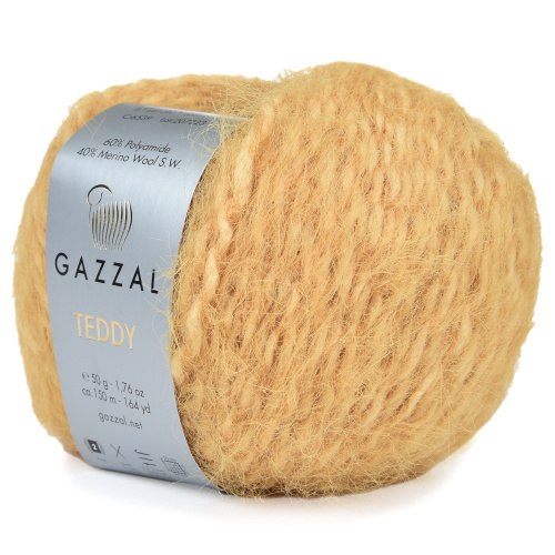 Пряжа Газзал Тэдди (Gazzal Teddy) цвет 6539