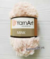 Пряжа Ярнарт Минк (YarnArt Mink) 347 розовый