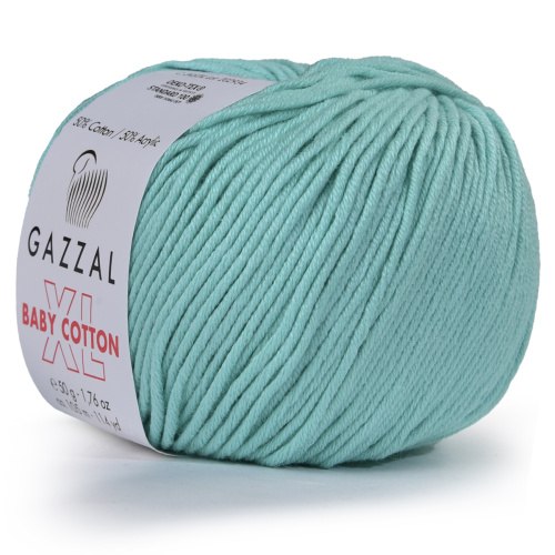 Пряжа Газзал Бейби Коттон XL (Gazzal Baby Cotton XL) 3452 тиффани