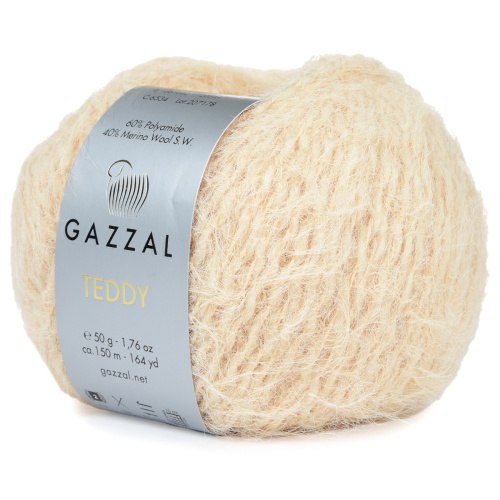 Пряжа Газзал Тэдди (Gazzal Teddy) цвет 6534