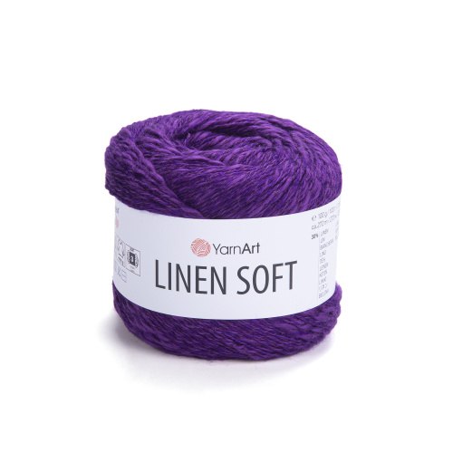 Пряжа Ярнарт Линен Софт (Yarnart Linen Soft) цвет 7324