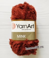 Пряжа Ярнарт Минк (YarnArt Mink) 340 красный