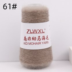 Пряжа Кид Мохер (Kid Mohair Yarn) цвет 61 норка
