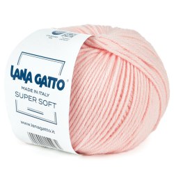 Пряжа Лана Гатто Супер Софт (Lana Gatto Super Soft) 14737 пудровый