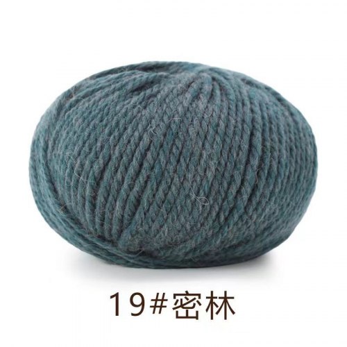 Пряжа Як Вул (Maoniurong) цвет 19 волшебный лес