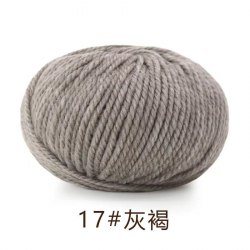 Пряжа Як Вул (Maoniurong) цвет 17 серый