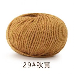Пряжа Як Вул (Maoniurong) цвет 29 осенне-жёлтый
