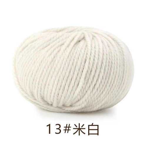 Пряжа Як Вул (Maoniurong) цвет 13 белый