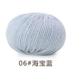 Пряжа Як Вул (Maoniurong) цвет 06 льдинка