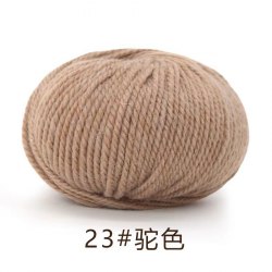 Пряжа Як Вул (Maoniurong) цвет 23 кэмел