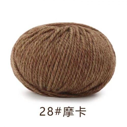Пряжа Як Вул (Maoniurong) цвет 28 мокко