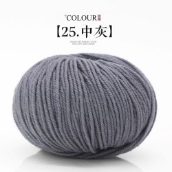 Пряжа Morandy цвет 25 серый Пряжа Morandy цвет 25 серый