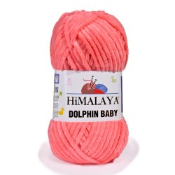 Пряжа Гималая Долфин Беби (Himalaya Dolphin Baby) 80332 коралл