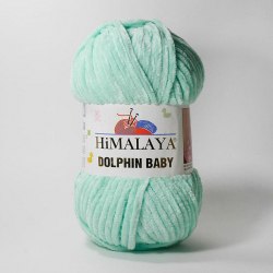 Пряжа Гималая Долфин Беби (Himalaya Dolphin Baby) 80345 ментол