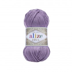 Пряжа Ализе Дива (Alize Diva) 622 фиолетовый