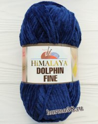Пряжа Гималая Долфин Файн (Himalaya Dolphin Fine) 80511 тёмно-синий