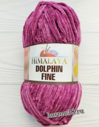 Пряжа Гималая Долфин Файн (Himalaya Dolphin Fine) 80519 тёмно-лиловый