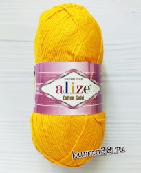 Пряжа Ализе Коттон Голд (Alize Cotton Gold) 83 тыква