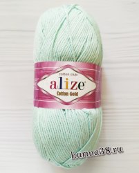 Пряжа Ализе Коттон Голд (Alize Cotton Gold) 522 мята