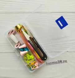 Набор для вязания в пластиковом боксе