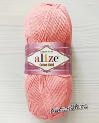 Пряжа Ализе Коттон Голд (Alize Cotton Gold) 33 ярко-розовый