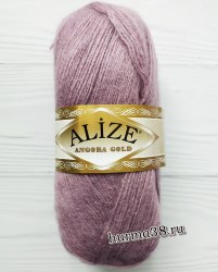 Пряжа Ализе Ангора Голд (Alize Angora Gold) 312 тёмно-лиловый