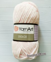 Пряжа Ярнарт Дольче (YarnArt Dolce) 750 светло-розовый