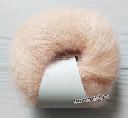 Пряжа Лана Гатто Силк Мохер (Lana Gatto Silk Mohair) 6023 светло-розовый