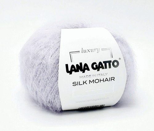 Пряжа Лана Гатто Силк Мохер (Lana Gatto Silk Mohair) 6033 бледно-голубой