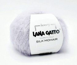 Пряжа Лана Гатто Силк Мохер (Lana Gatto Silk Mohair) 6033 бледно-голубой