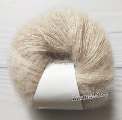 Пряжа Лана Гатто Силк Мохер (Lana Gatto Silk Mohair) 6039 светло-бежевый