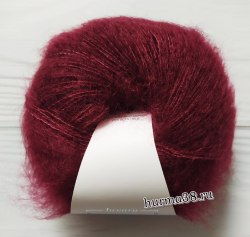 Пряжа Лана Гатто Силк Мохер (Lana Gatto Silk Mohair) 7261 бордовый