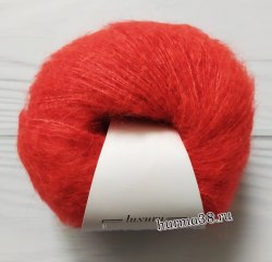 Пряжа Лана Гатто Силк Мохер (Lana Gatto Silk Mohair) 6024 ярко-красный
