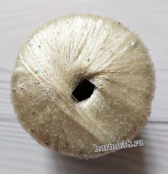 Пряжа Лана Гатто Палетте (Lana Gatto Paillettes) 8599 шампань