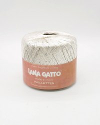 Пряжа Лана Гатто Палетте (Lana Gatto Paillettes) 8599 шампань