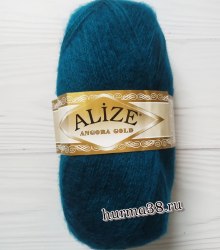 Пряжа Ализе Ангора Голд (Alize Angora Gold) 17 петроль