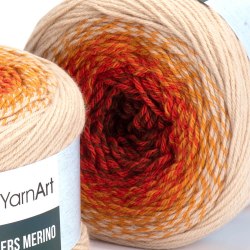 Пряжа Ярнарт Флауэрс Мерино (YarnArt Flowers Merino) 542
