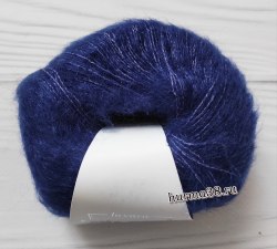 Пряжа Лана Гатто Силк Мохер (Lana Gatto Silk Mohair) 8390 синий