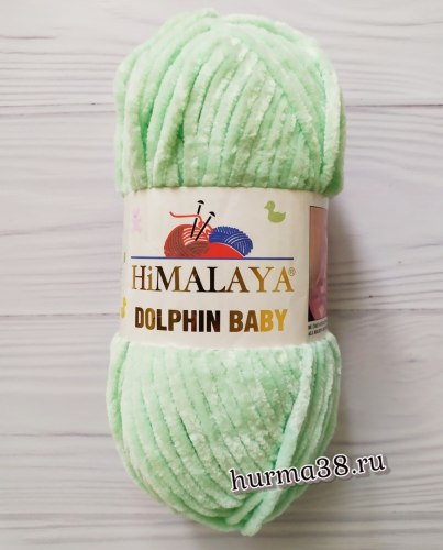 Пряжа Гималая Долфин Беби (Himalaya Dolphin Baby) 80307 мята