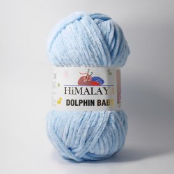 Пряжа Гималая Долфин Беби (Himalaya Dolphin Baby) 80306 нежно-голубой