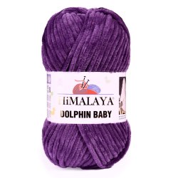 Пряжа Гималая Долфин Беби (Himalaya Dolphin Baby) 80340 фиолетовый