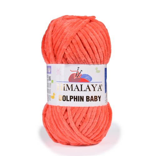 Пряжа Гималая Долфин Беби (Himalaya Dolphin Baby) 80312 терракот