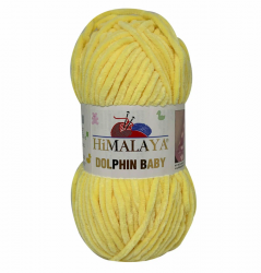 Пряжа Гималая Долфин Беби (Himalaya Dolphin Baby) 80302 светло-жёлтый