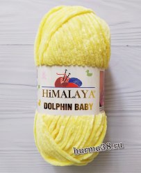 Пряжа Гималая Долфин Беби (Himalaya Dolphin Baby) 80302 светло-жёлтый