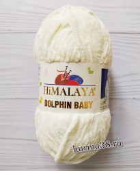 Пряжа Гималая Долфин Беби (Himalaya Dolphin Baby) 80308 молочный
