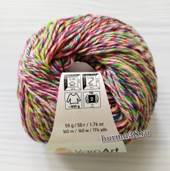 Пряжа Ярнарт Джинс Тропикал (YarnArt Jeans Tropical) цвет 621