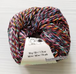 Пряжа Ярнарт Джинс Тропикал (YarnArt Jeans Tropical) цвет 620