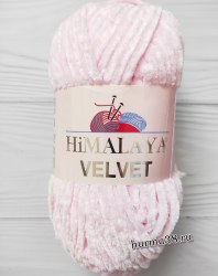 Пряжа Гималая Вельвет (Himalaya Velvet) 90003 нежно-розовый