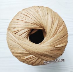 Пряжа Фибра Натура Раффия (Fibra Natura Raffia) 116-14 беж