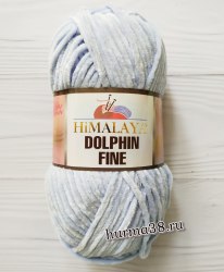 Пряжа Гималая Долфин Файн (Himalaya Dolphin Fine) 44 серо-голубой
